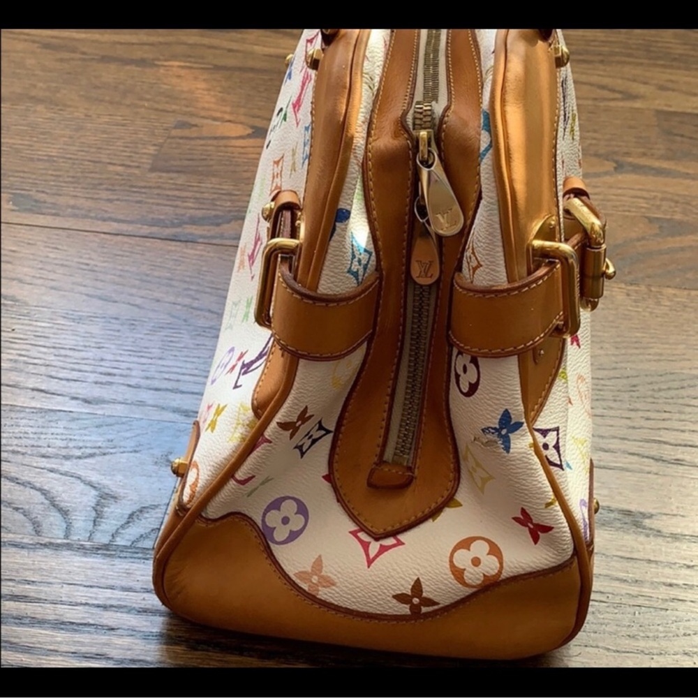 Louis Vuitton “ Claudia bag” Multicolor Monogram Handbag - Picture 3 of 14